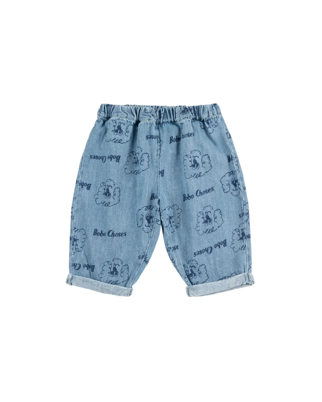 BOBO CHOSES - spodnie jeansowe Pickles The Dog All Over 