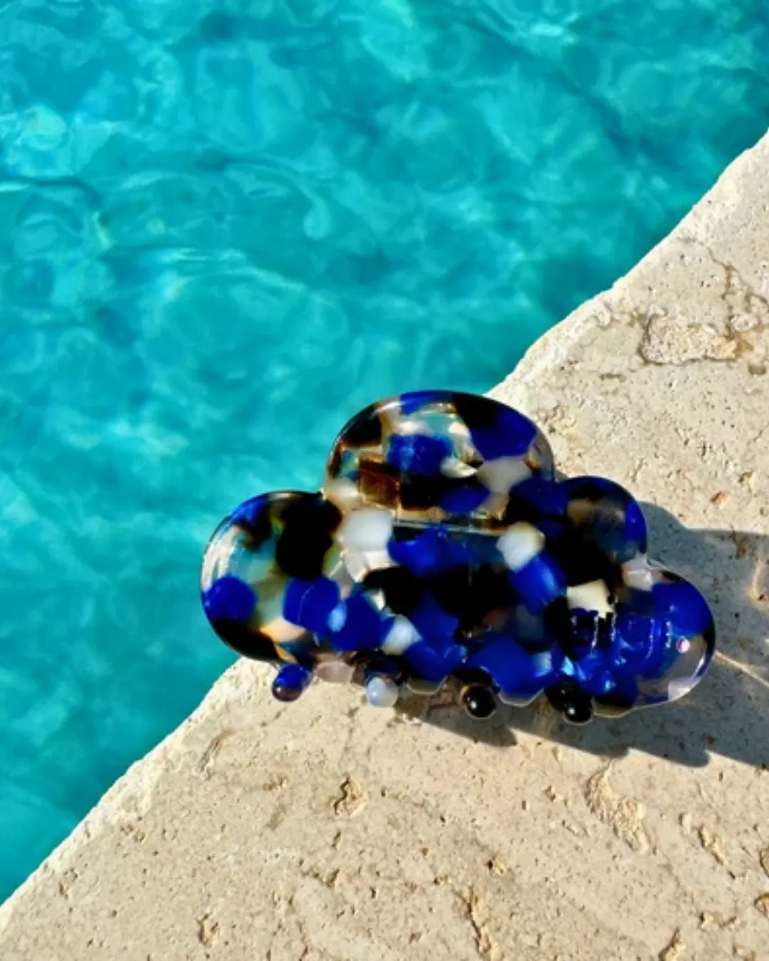 My name is Gigi Paris - mała klamra do włosów Rêve Hair Clip Marine My name is Gigi Paris - mała klamra do włosów Rêve Hair Clip Marine