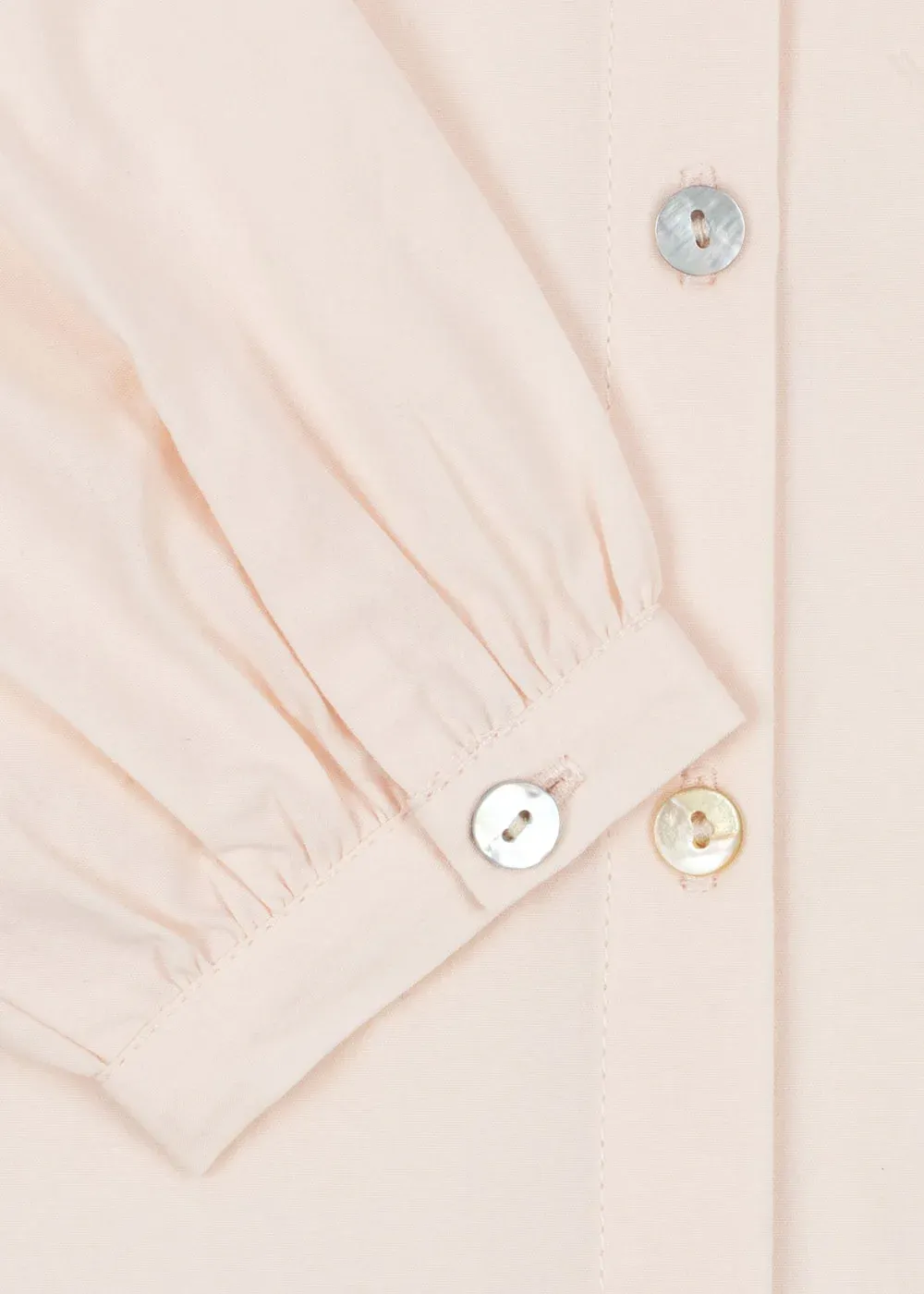 Konges Sløjd - koszula dziewczęca z kołnierzykiem Rilo Collar Shirt Powder Puff Konges Sløjd - koszula dziewczęca z kołnierzykiem Rilo Collar Shirt Powder Puff