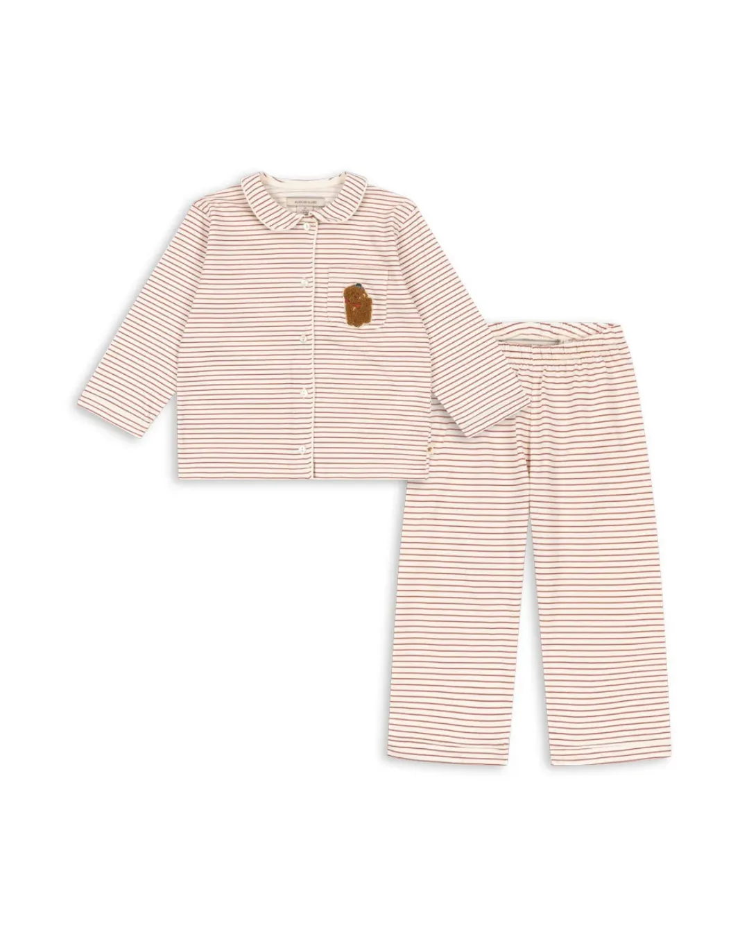 Konges Sløjd - piżama dziecięca Pio Set Stripe Clayie Konges Sløjd - piżama dziecięca Pio Set Stripe Clayie