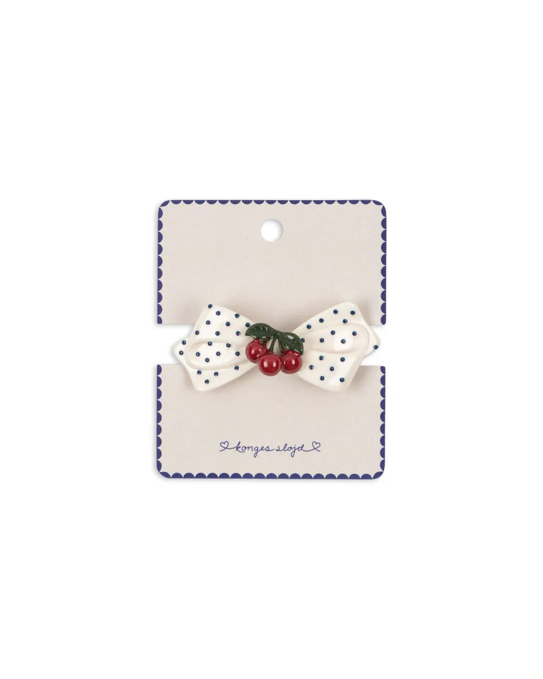 Konges Sløjd - spinka do włosów Cherry Dot