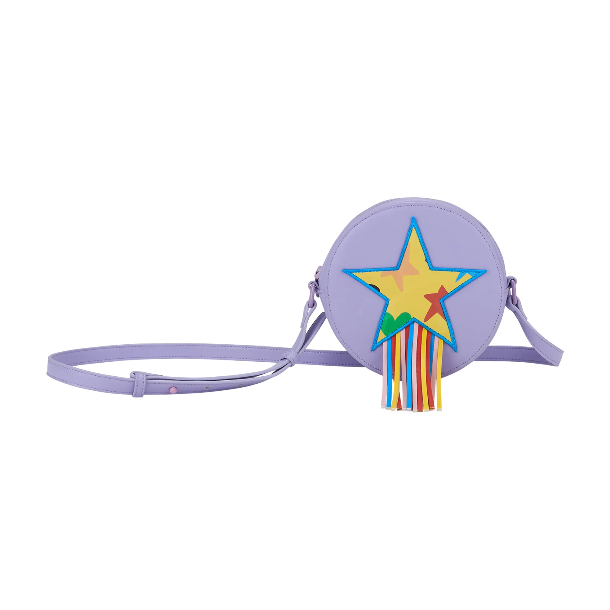 Stella McCartney - torebka dla dziewczynki Star Graphic Fringe Crossbody Bag