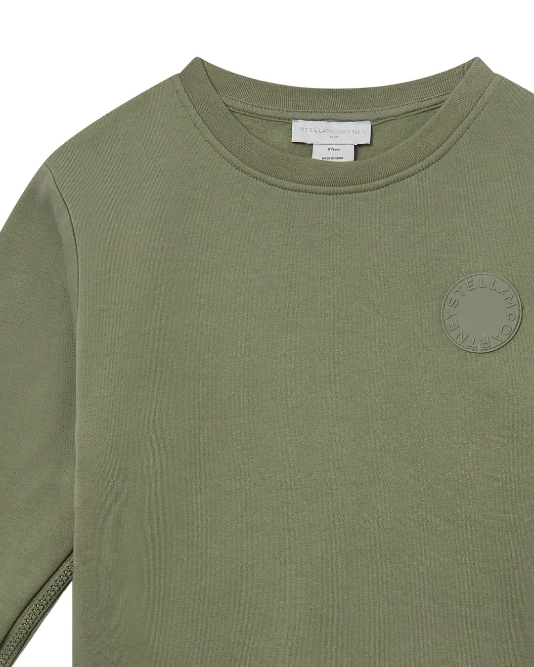 Bluza Stella McCartney Nice to be Nice z zamkami na rękawach Bluza Stella McCartney Nice to be Nice z zamkami na rękawach