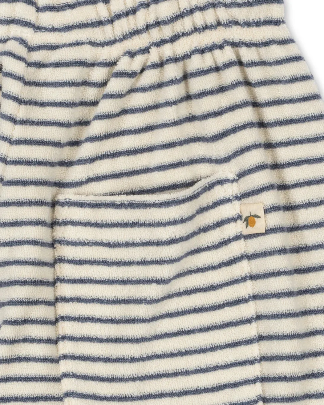 Konges Sløjd - dziecięce spodnie frotte Itty Sweat Pants Flint Stripe