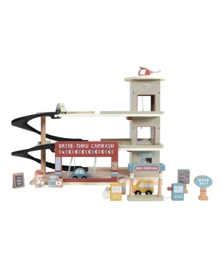 Little Dutch - garaż dla dziecka drewniany wielopoziomowy