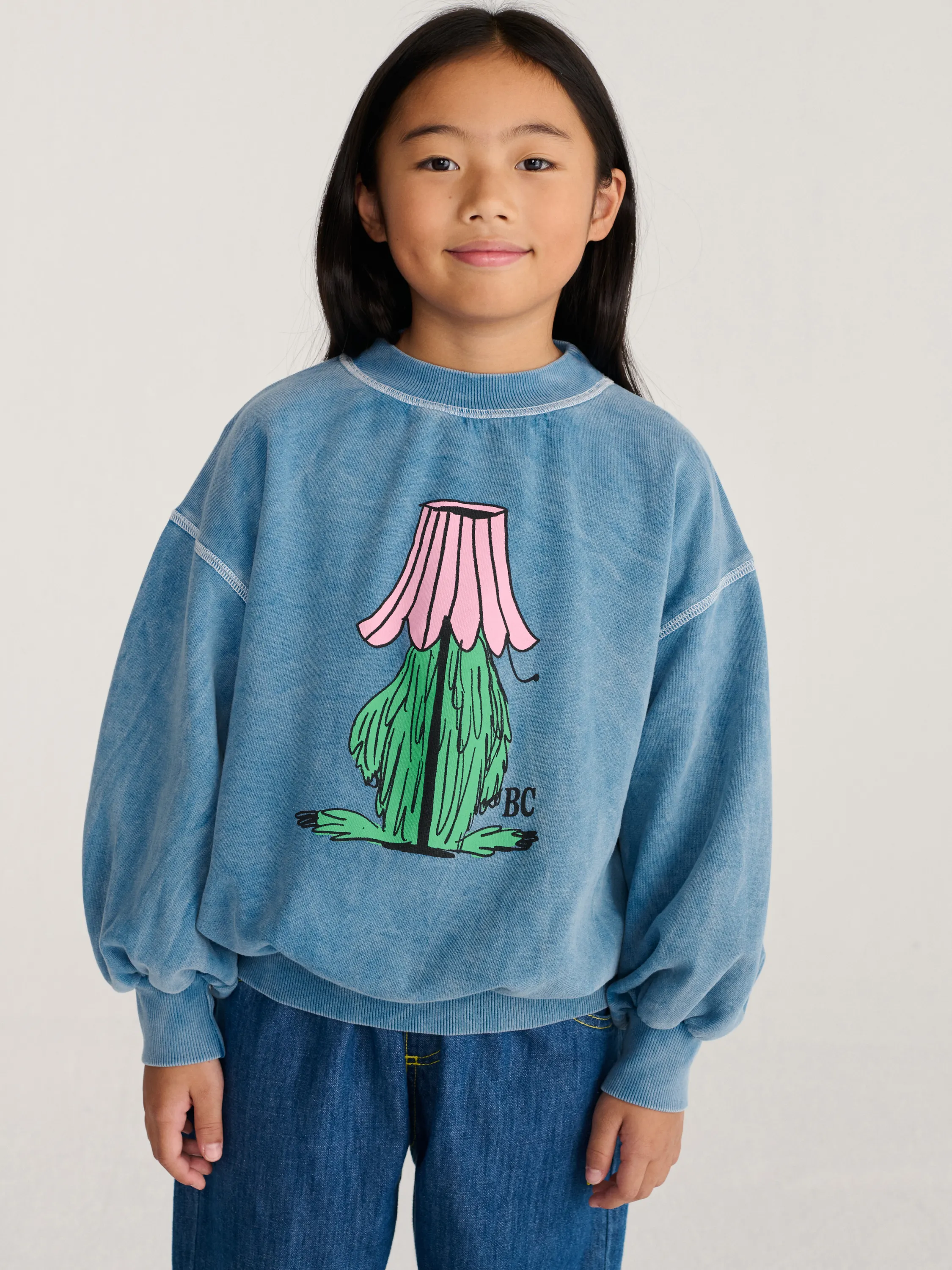 BOBO CHOSES - dziecięca bluza Hidden Monster Sweatshirt BOBO CHOSES - dziecięca bluza Hidden Monster Sweatshirt
