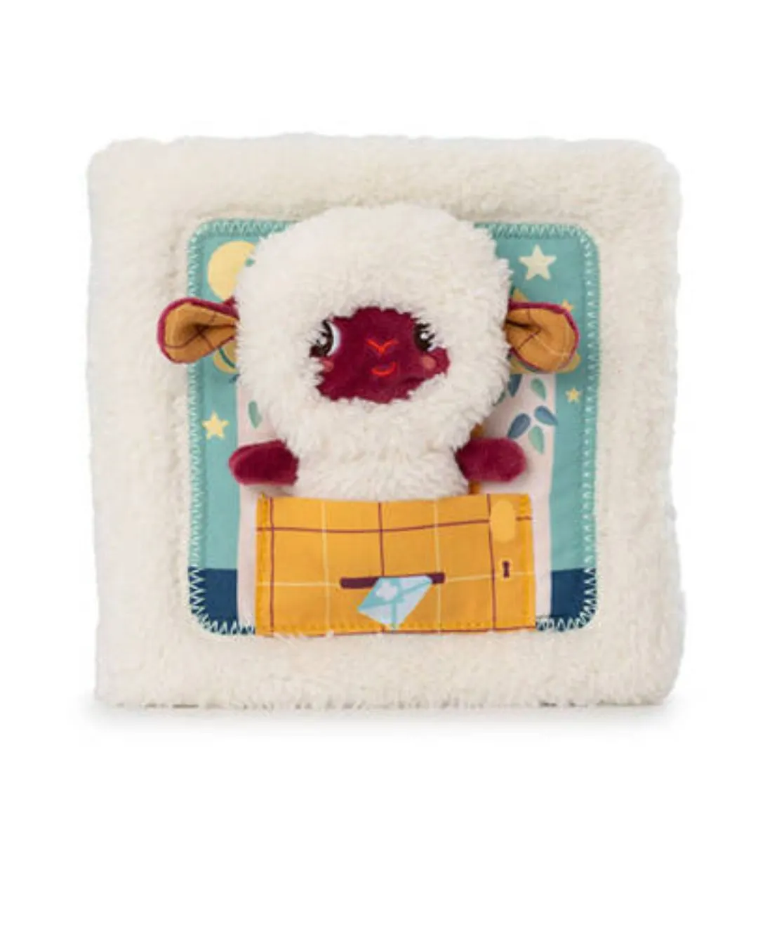 Lilliputiens - książeczka aktywizująca z pacynką na paluszek Dobranoc Owieczka Yvon Lilliputiens - książeczka aktywizująca z pacynką na paluszek Dobranoc Owieczka Yvon