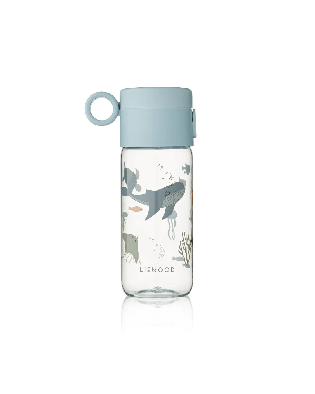Liewood - butelka tritanowa dla dzieci Clemence Bottle 350 ml Sea Creature Sandy
