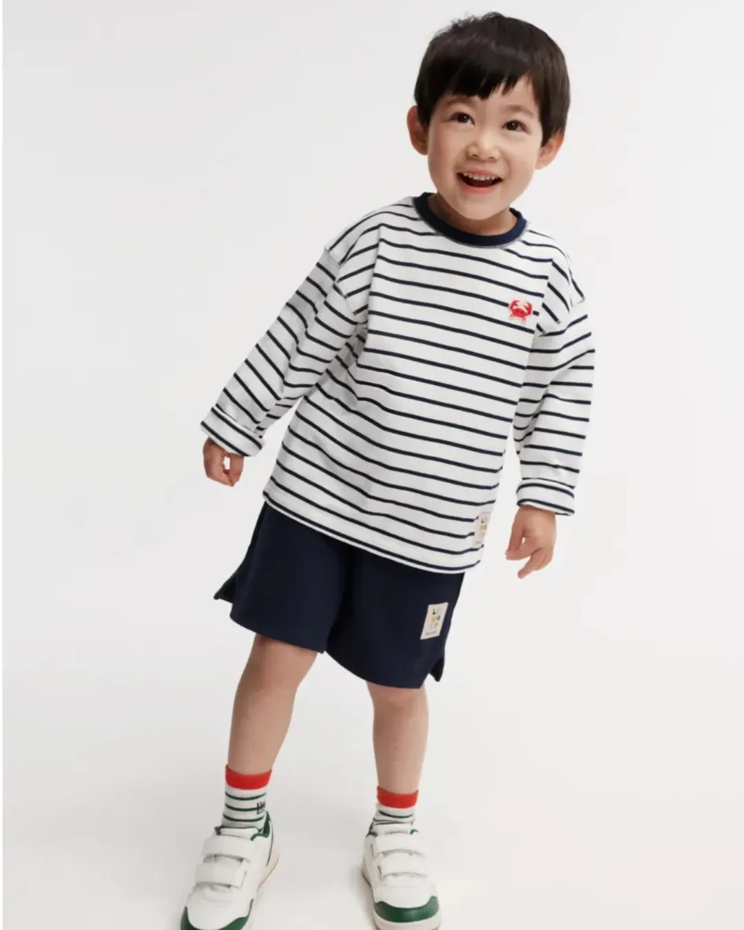 Liewood - krótkie spodenki szorty dziecięce Rhett Classic navy Liewood - krótkie spodenki szorty dziecięce Rhett Classic navy