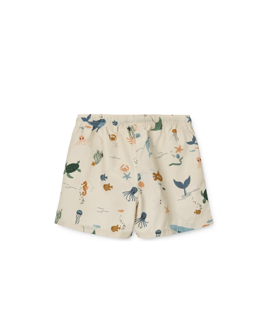 Liewood - spodenki kąpielowe z nadrukiem UV Aiden PrintedSea Creature / Sandy