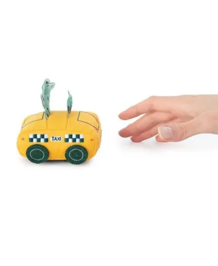 Lilliputiens - miękkie auto z napędem pull-back Smok Joe