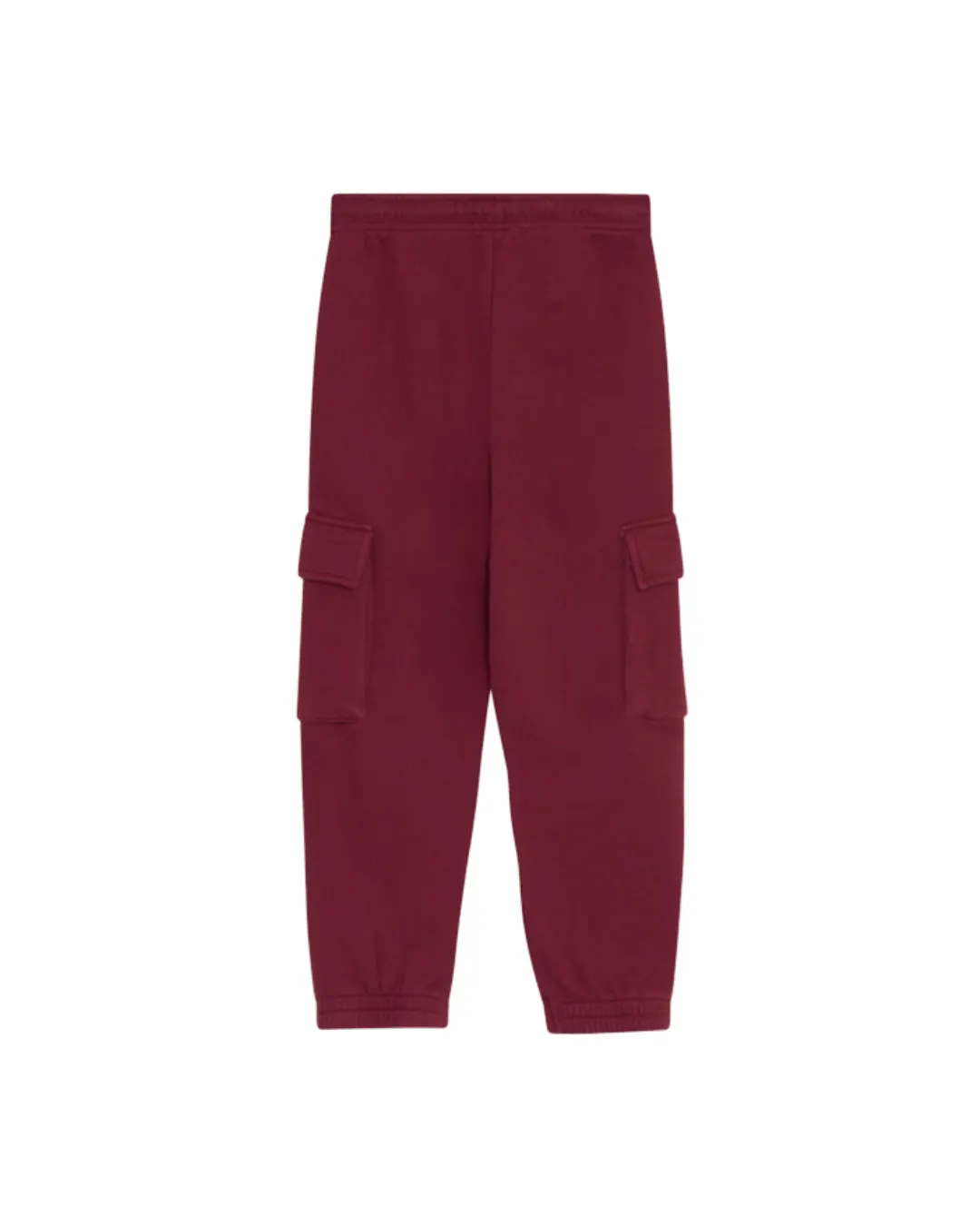 The New Society - spodnie dresowe cargo Misty Rumba Red