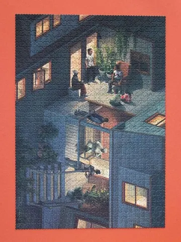 Londji - puzzle Reunion 1000 elementów