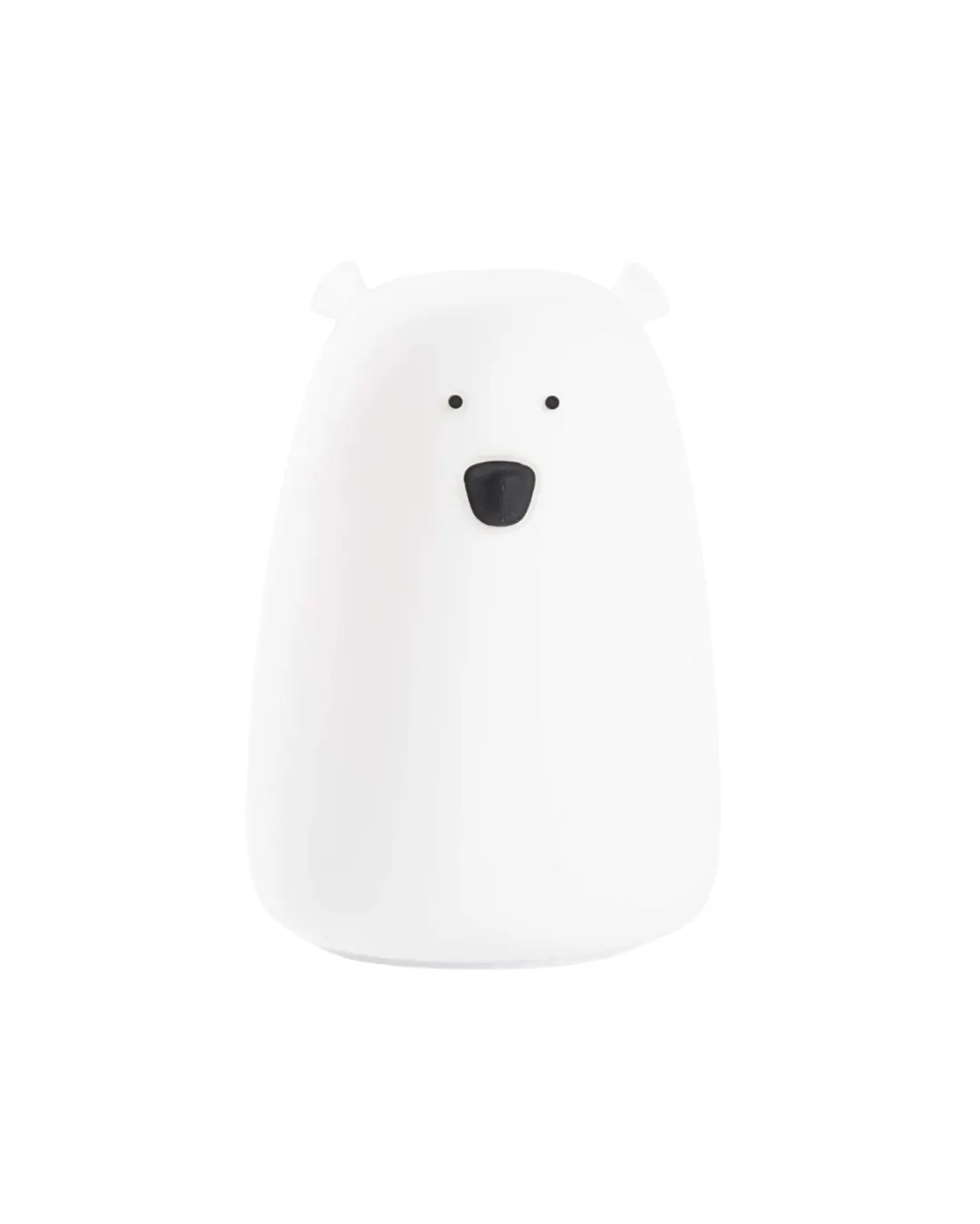 Rabbit & Friends - miś duży lampka silikonowa Biały