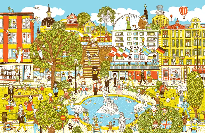 Wydawnictwo Zakamarki - Sztokholm znam to miasto