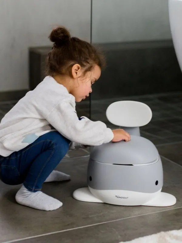 Kindsgut - nocnik dziecięcy Wieloryb ciemnoszary Kindsgut - nocnik dziecięcy Wieloryb ciemnoszary