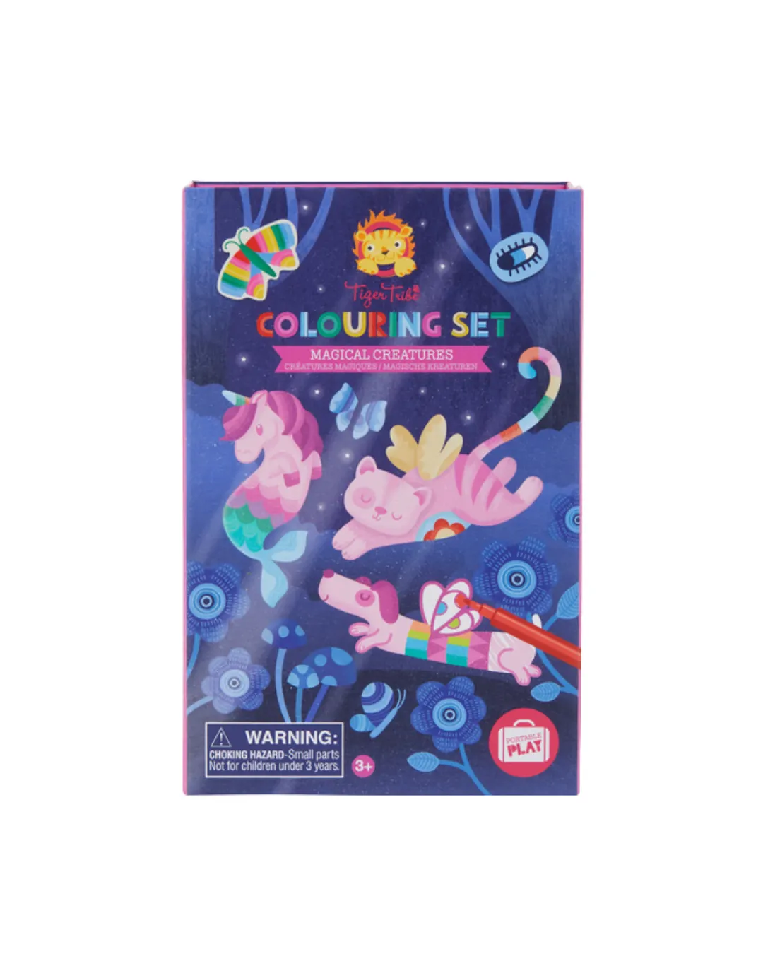 Tiger Tribe - zestaw kolorowanek Magiczne Stworzenia