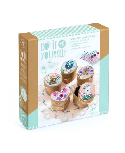 Djeco - zestaw zrób to sam - mini pudełeczka