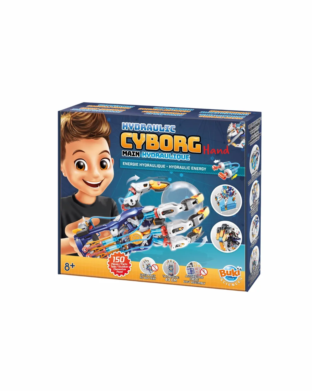 Buki - hydrauliczna ręka cyborga