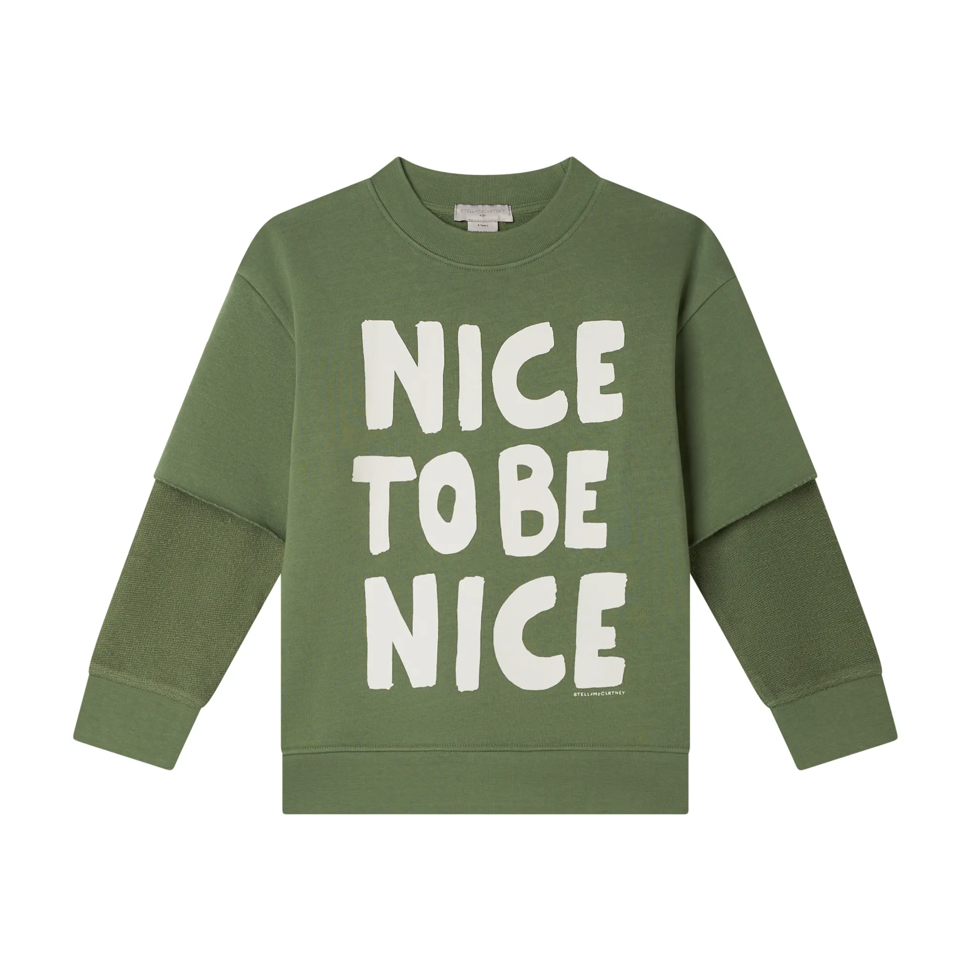 Stella McCartney - bluza chłopięca Nice to be Nice