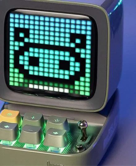 Divoom - głośnik mobilny Ditoo Pro Green