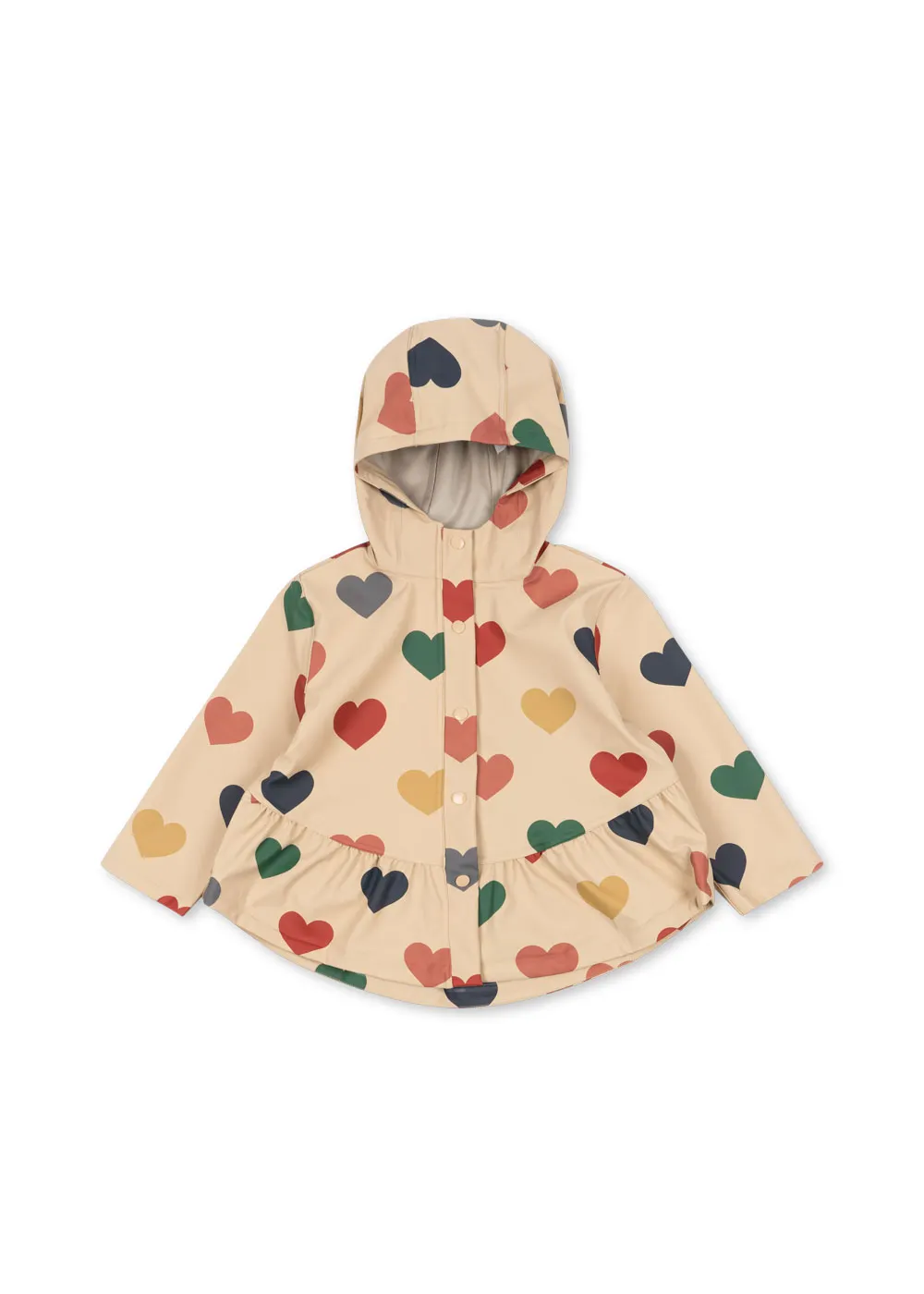 Konges Sløjd - kurtka przeciwdeszczowa Faire Rain Jacket Bon Coeur Colore Konges Sløjd - kurtka przeciwdeszczowa Faire Rain Jacket Bon Coeur Colore