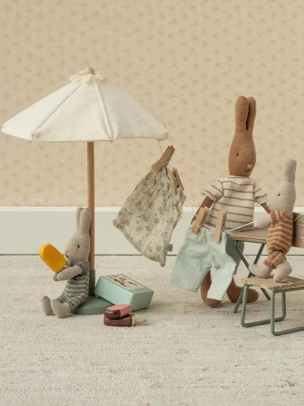 Maileg - parasol ogrodowy Miniature Ssunshade