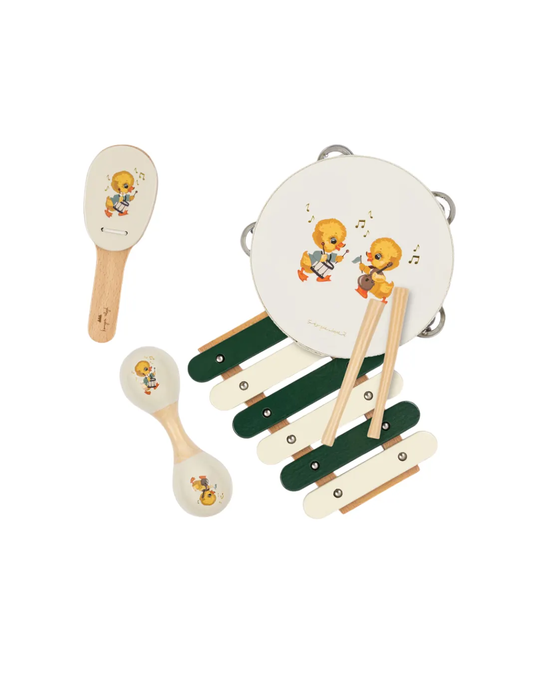 Konges Sløjd - zestaw instrumentów muzycznych Green