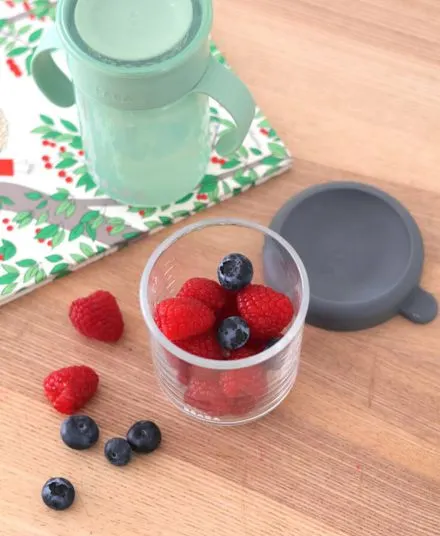 Beaba - pojemnik słoiczek szklany z zamknięciem 250 ml Mineral Beaba - pojemnik słoiczek szklany z zamknięciem 250 ml Mineral