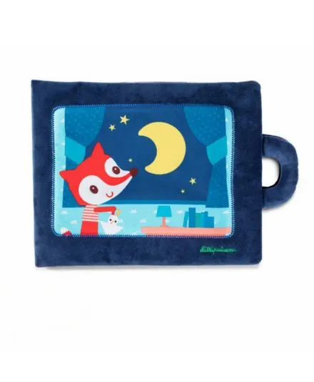 Lilliputiens - miękka książeczka aktywizująca z mini-przytulanką „Dobranoc, mały lisku” Lilliputiens - miękka książeczka aktywizująca z mini-przytulanką „Dobranoc, mały lisku”