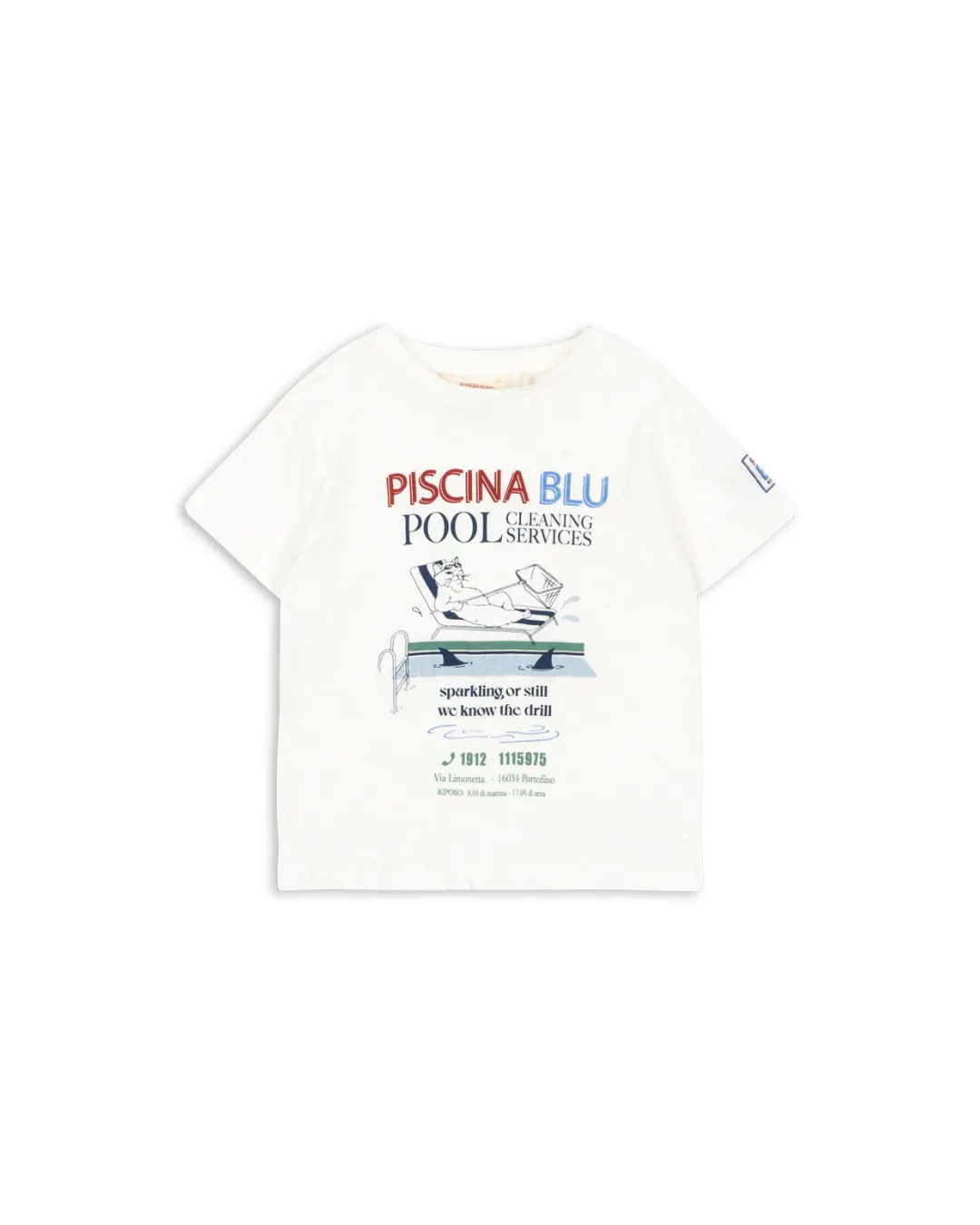 Konges Sløjd - koszulka Era Tee OCS Off White/Piscina