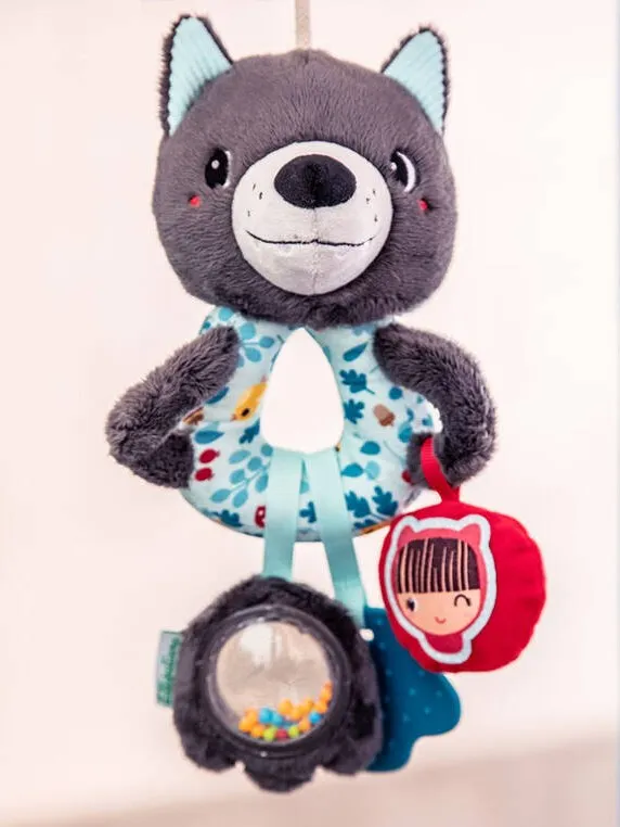 Lilliputiens - grzechotka wielofunkcyjna Wilk Louis