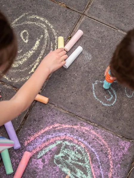 Tiger Tribe - zestaw z kolorową kredą Tiger Tribe - zestaw z kolorową kredą