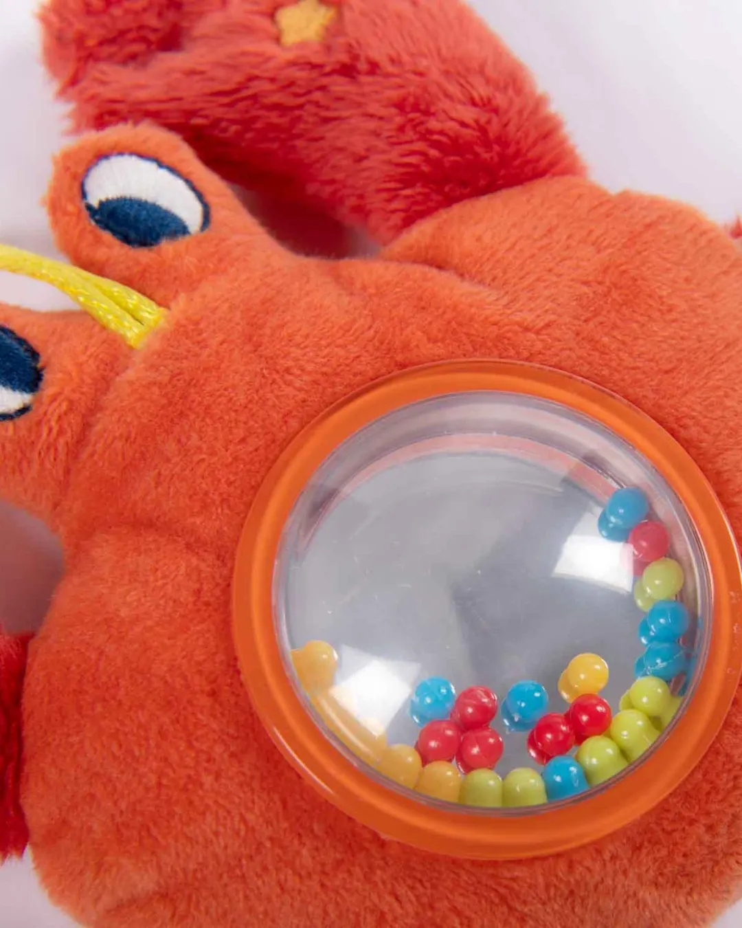 Moulin Roty - maskotka grzechotka Krab 14 cm Moulin Roty - maskotka grzechotka Krab 14 cm