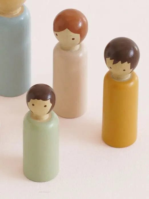 Le Toy Van - Rodzina lalek figurki, laleczki do domków