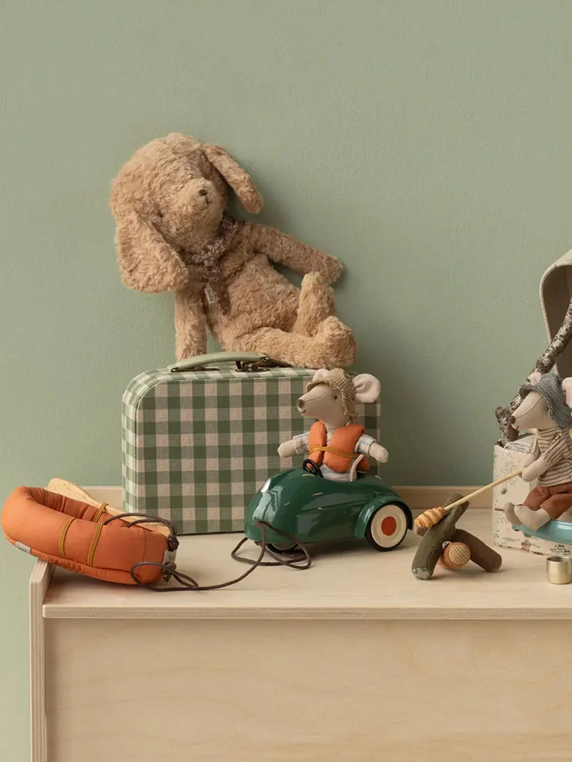 Maileg - gumowa łódź dla myszki Maileg - gumowa łódź dla myszki