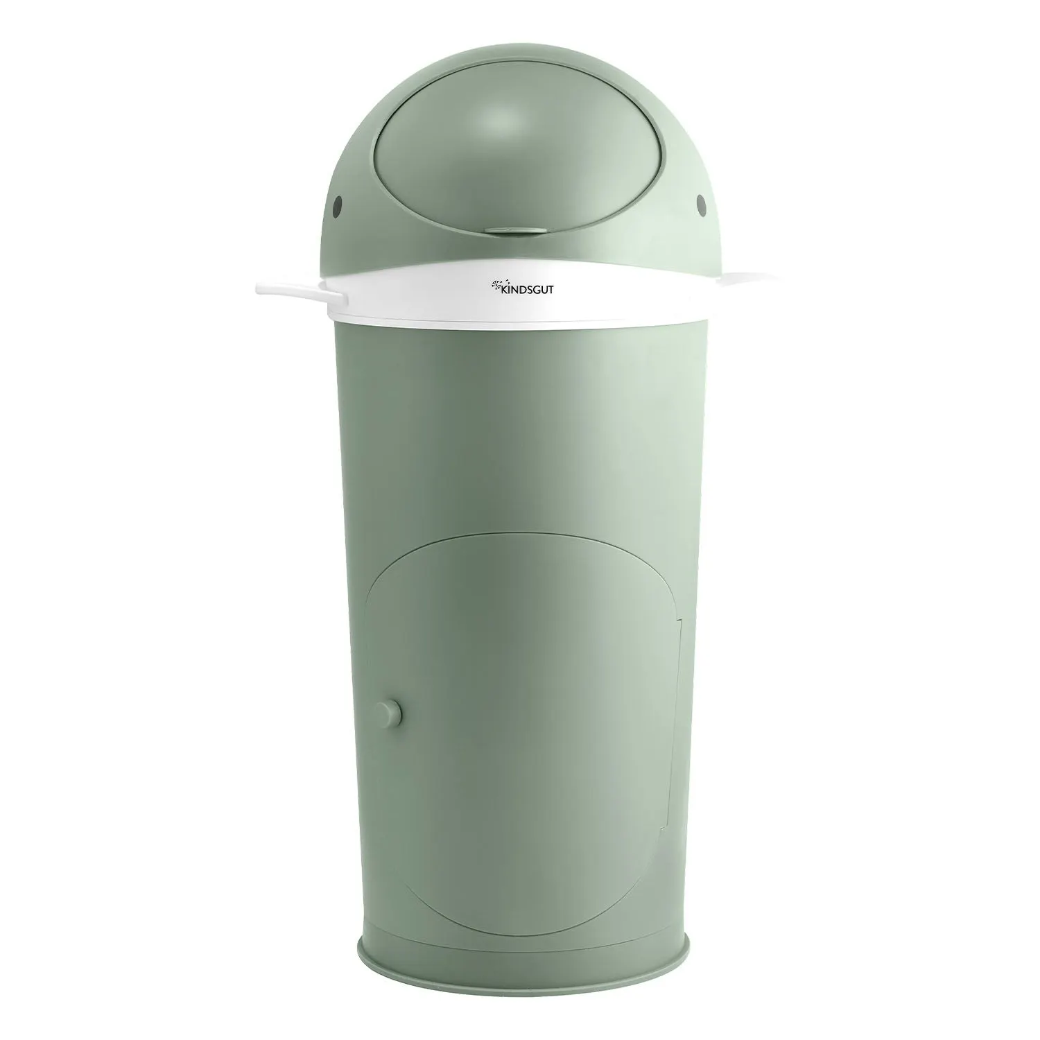 Kindsgut - kosz na pieluchy Wieloryb pistacjowy 