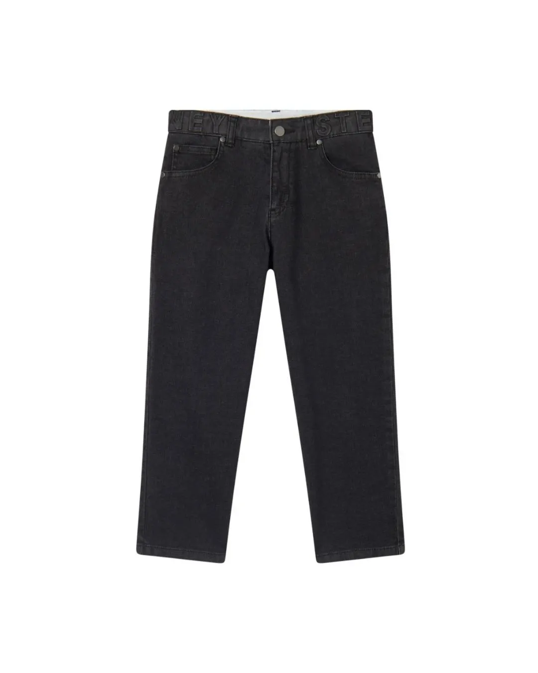 Stella McCartney - spodnie jeansowe chłopięce Denim Stretch Trousers w/Embossed Logo