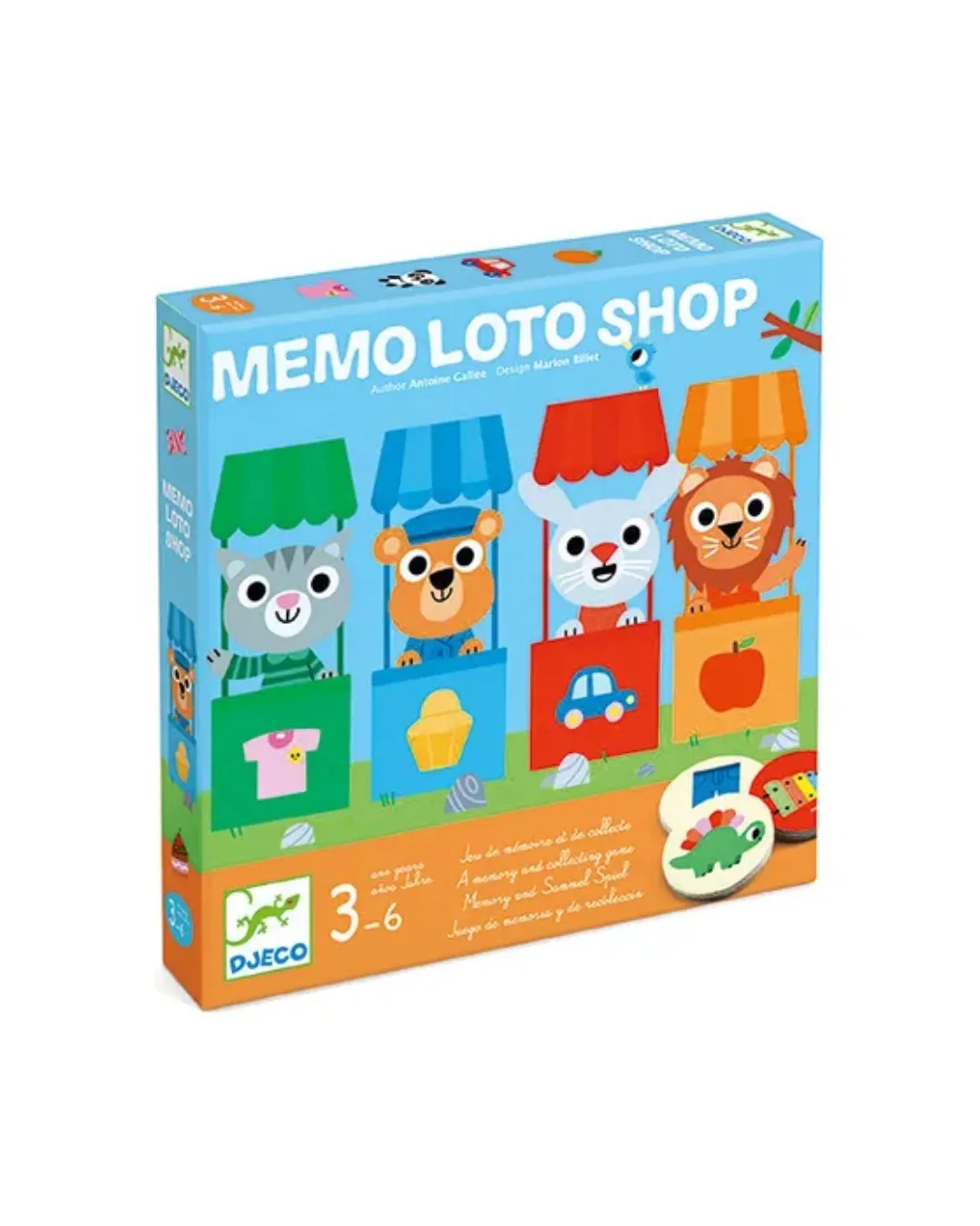 Djeco - gra Memo Loto Sklep