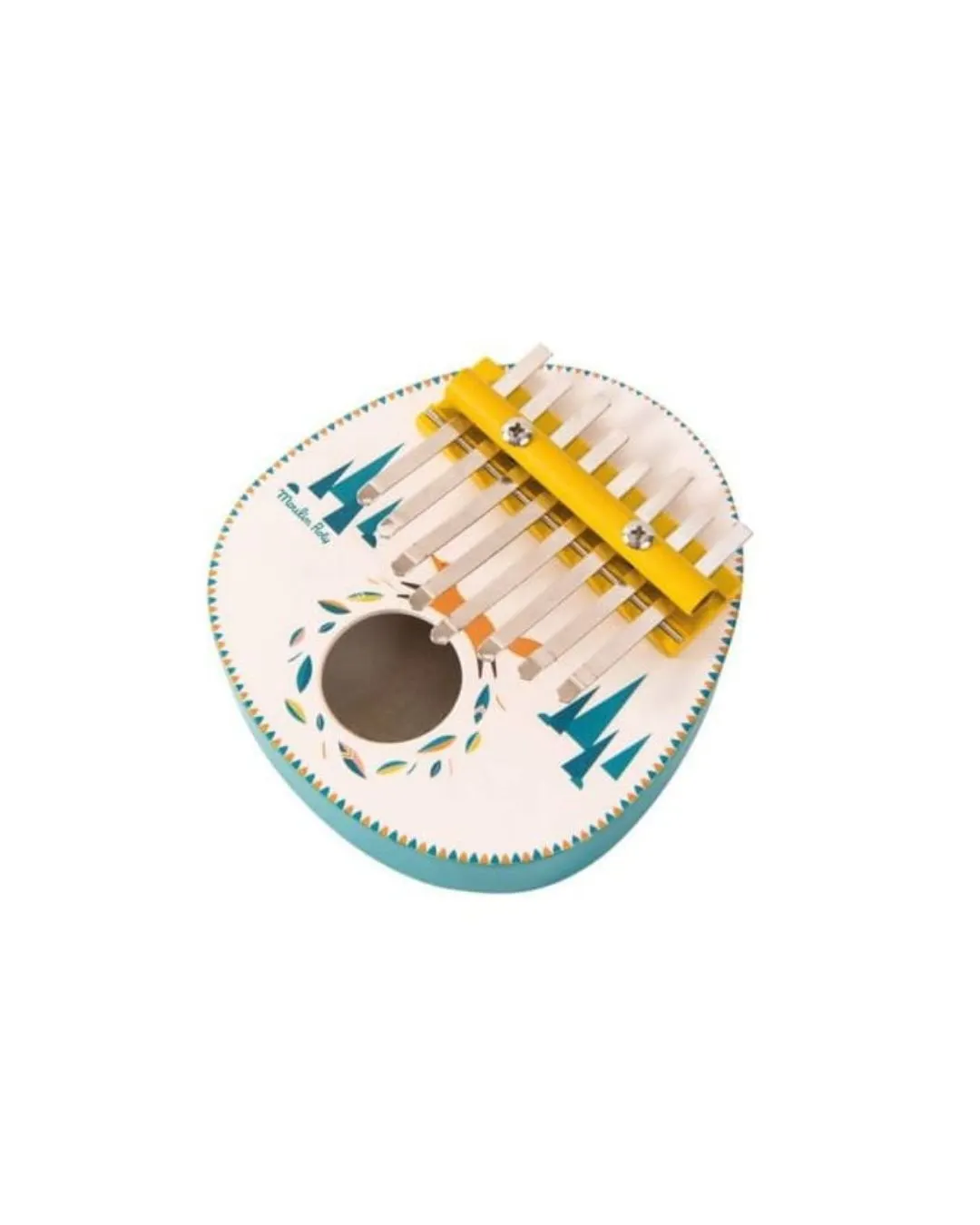 Moulin Roty - kalimba 14 x 13 cm "Podróże Olgi" Moulin Roty - kalimba 14 x 13 cm "Podróże Olgi"