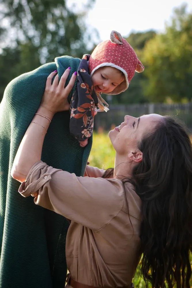 My Memi - bambusowy kocyk 80x100 Classic Bottle Green My Memi - bambusowy kocyk 80x100 Classic Bottle Green