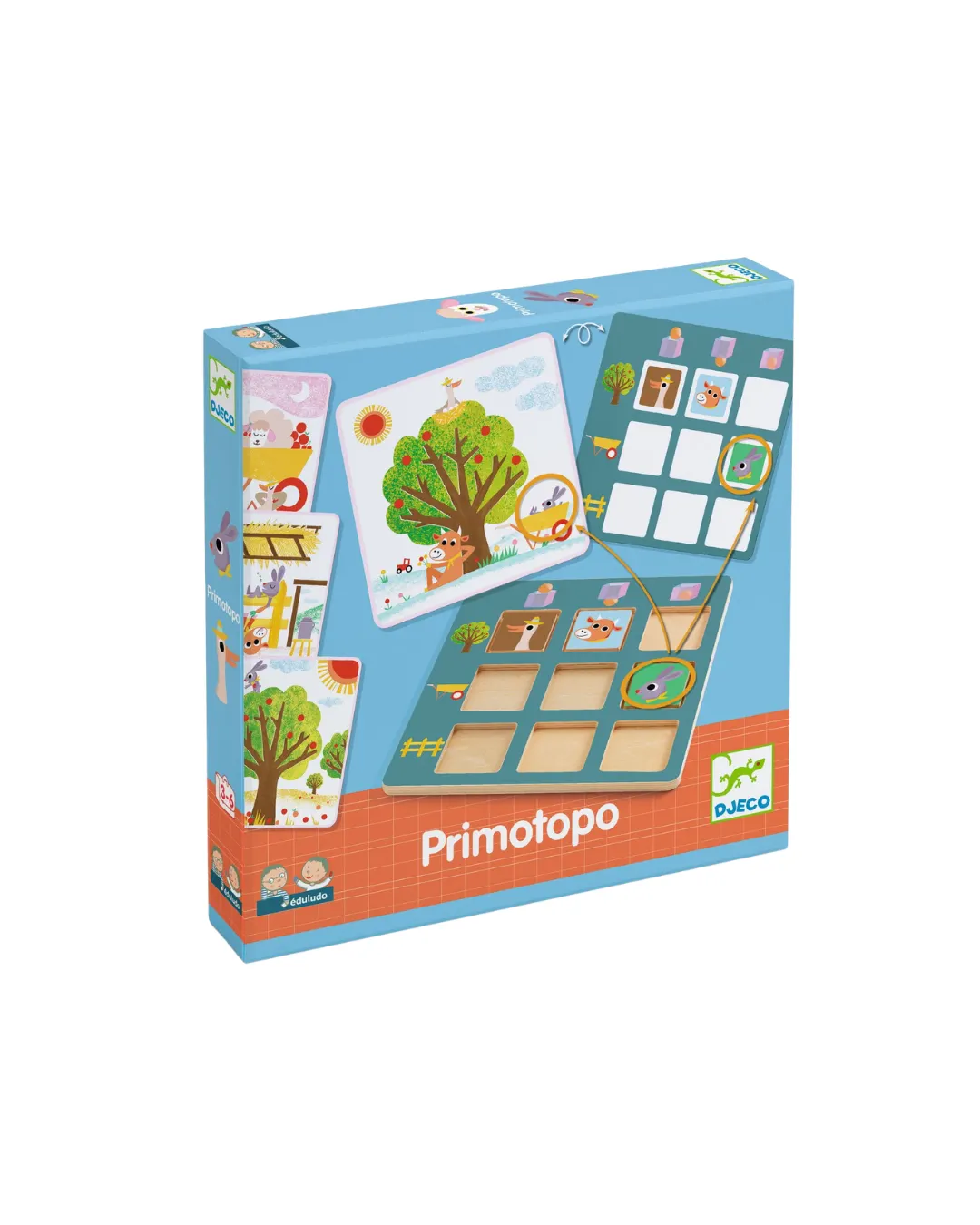Djeco - edukacyjna gra dla dzieci Primotopo