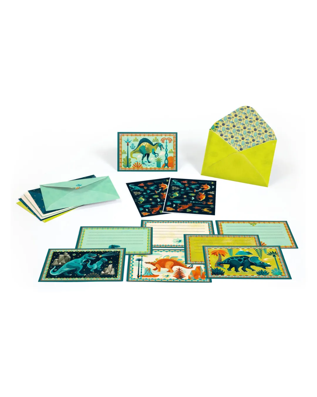 Djeco - zestaw do tworzenia zaproszeń Dinozaury