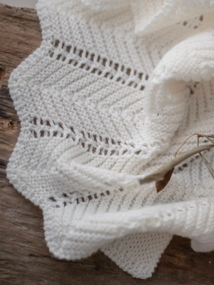 My Memi - bambusowy kocyk cream 80x100 Feather