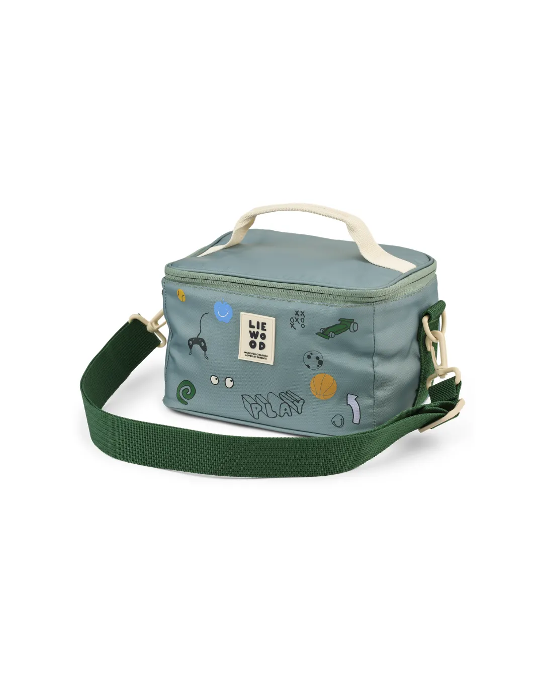Liewood - torba termiczna Toby Medium Play / Dusty Peppermint
