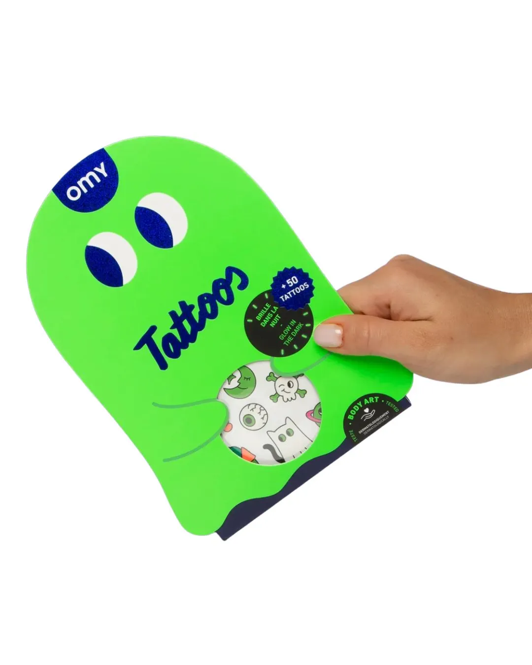 OMY - tatuaże dla dzieci 50 sztuk BOO!