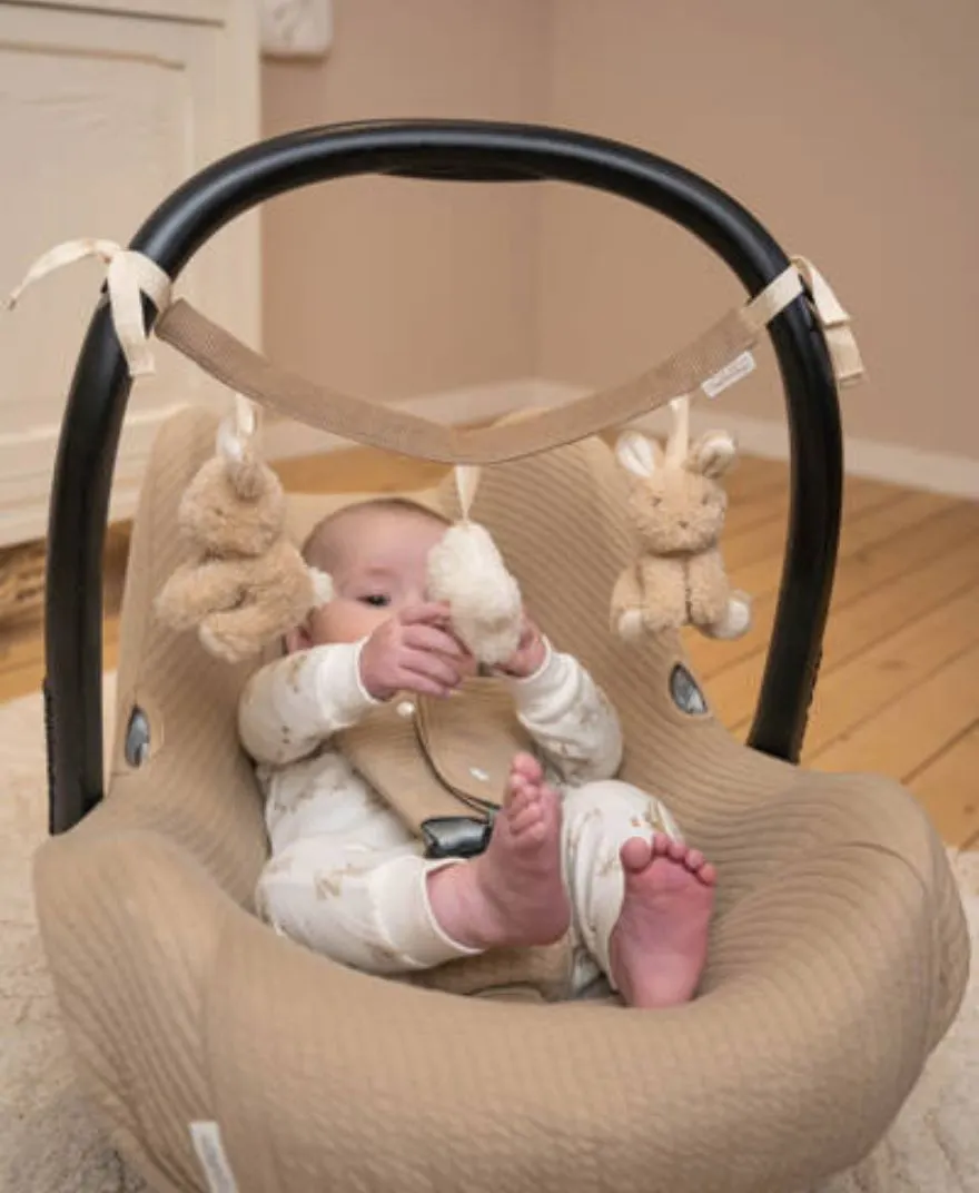 Little Dutch - zawieszka interaktywna do wózka/fotelika Baby Bunny Little Dutch - zawieszka interaktywna do wózka/fotelika Baby Bunny