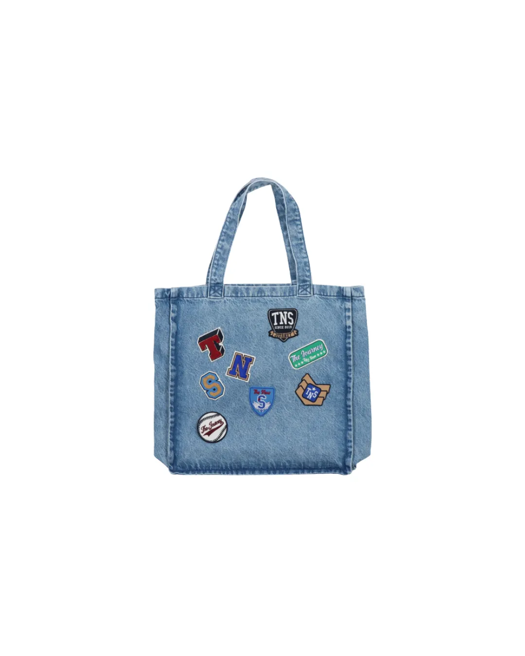 The New Society - torba jeansowa Ridge Mid Blue Denim The New Society - torba jeansowa Ridge Mid Blue Denim