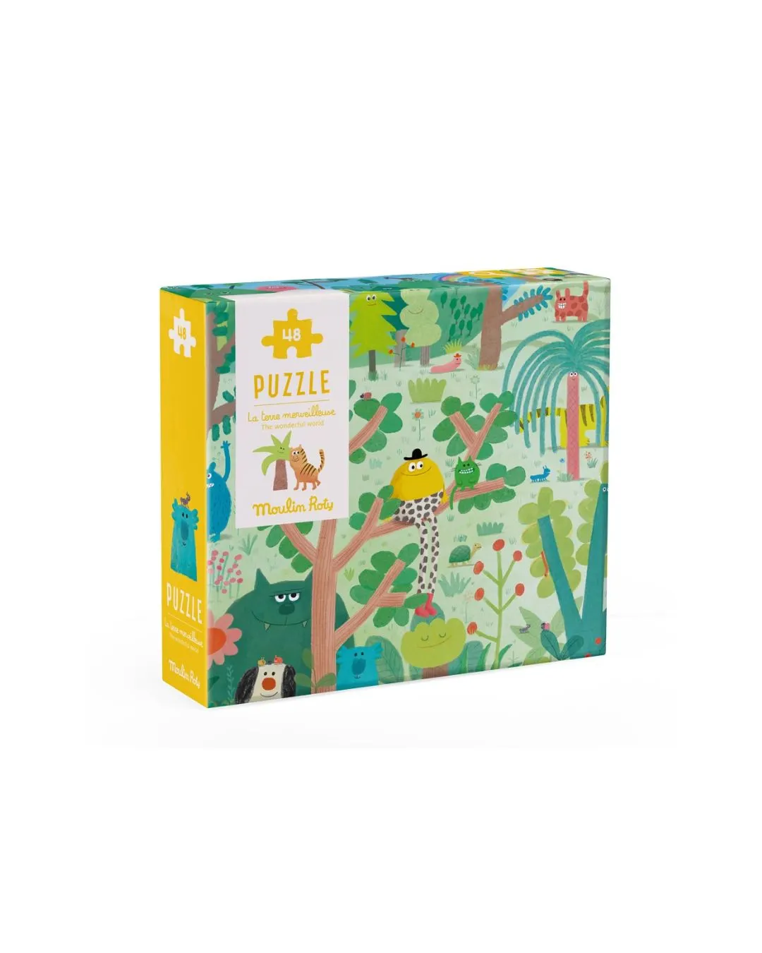 Moulin Roty - puzzle 48 elementów Kraina Czarów