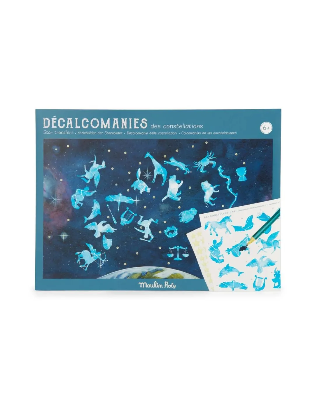 Moulin Roty - kalkomania Konstelacja Les Jardin du Moulin